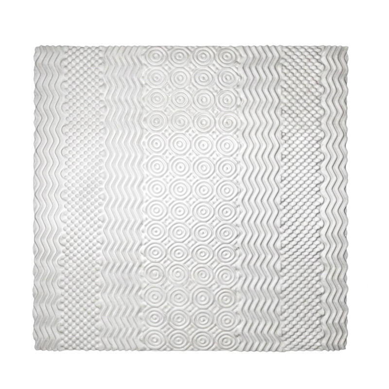 Surmatelas confort 7 zones 2 places