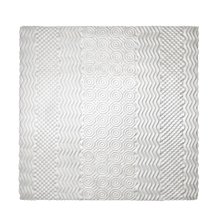 Surmatelas confort 7 zones 2 places