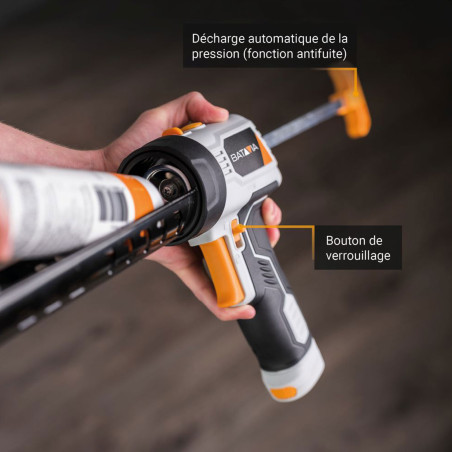 Pistolet à calfeutrer électrique (4)