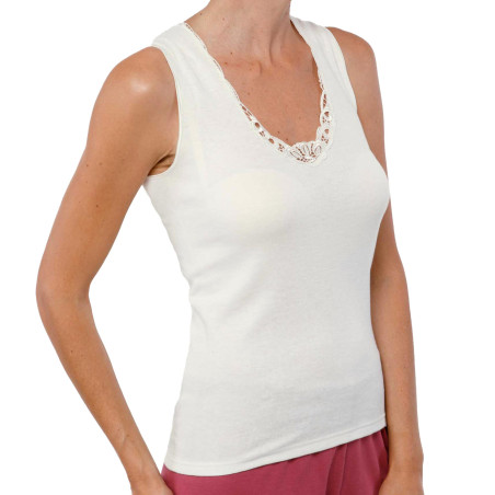 Tee-shirt thermique sans manches (2)