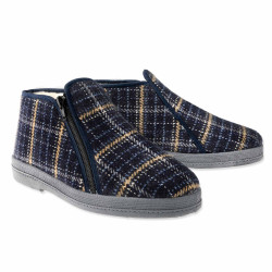 Chaussons montants fourrés laine