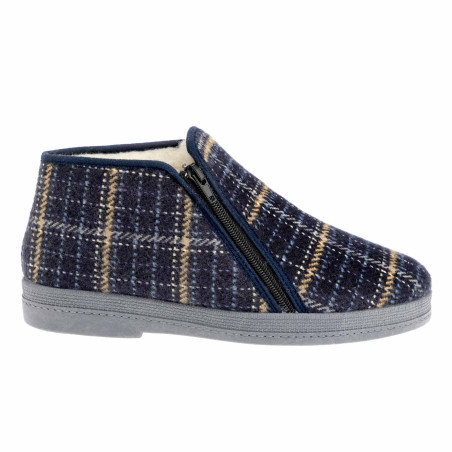 Chaussons montants fourrés laine