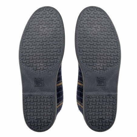 Chaussons montants fourrés laine