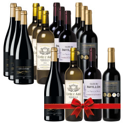 Assortiment de 12 bouteilles