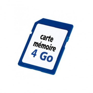 CARTE MEMOIRE MICRO SD 4 GO
