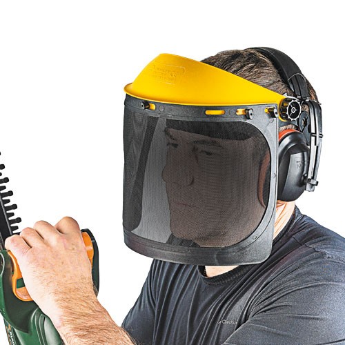 VISIÈRE & CASQUE ANTI-BRUIT
