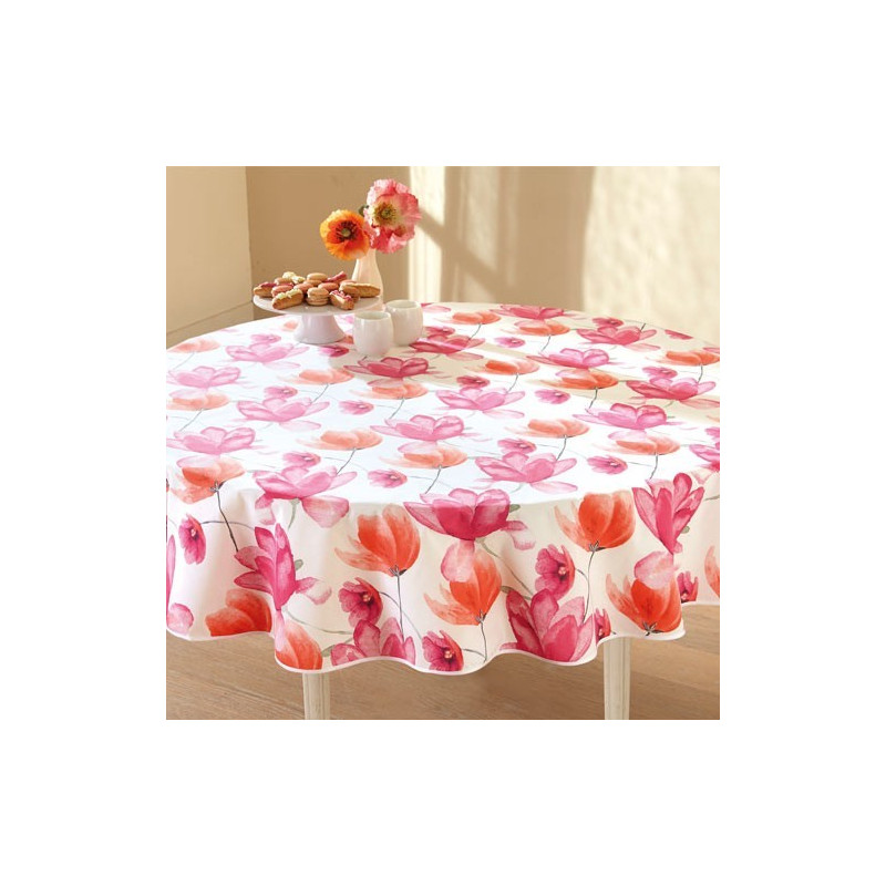 Nappe antitache Magnolia ronde