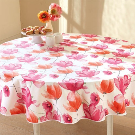 Nappe antitache Magnolia ronde