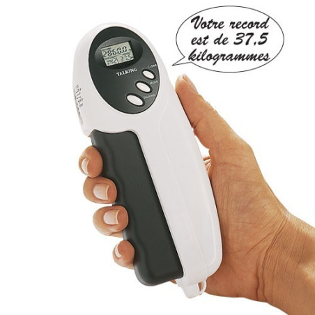 Exerciseur à  main parlant