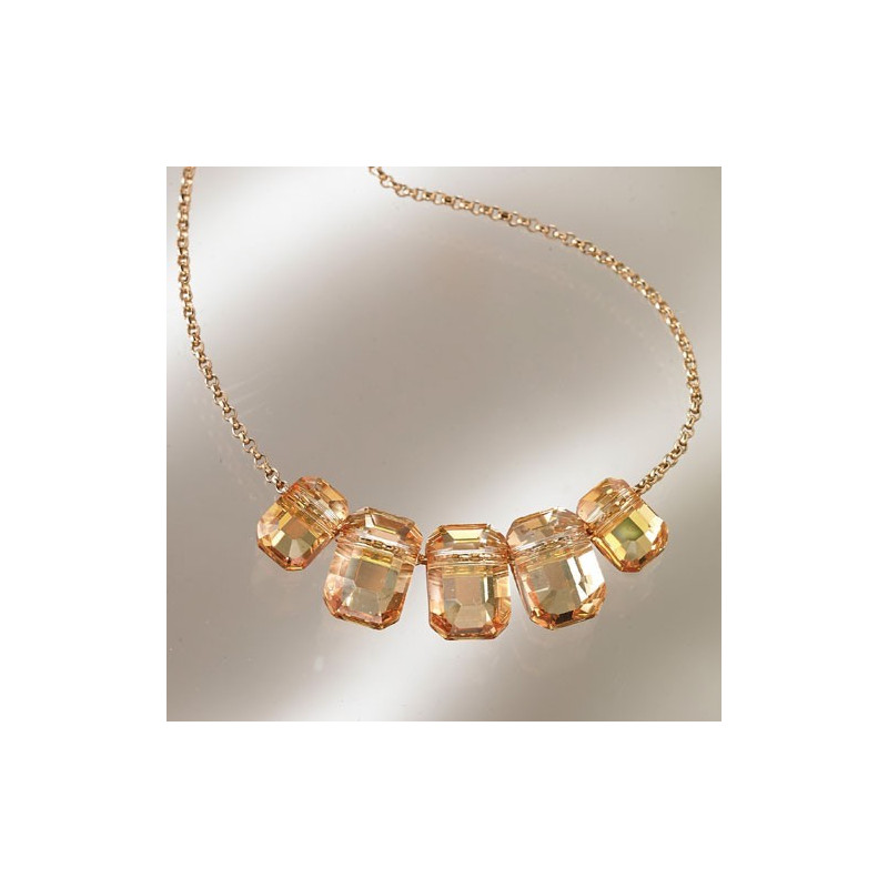 Parure cristal d’ambre