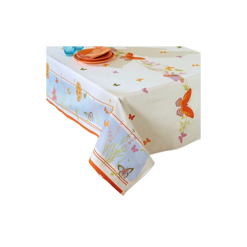 Nappe anti-taches Papillons Rectangulaire