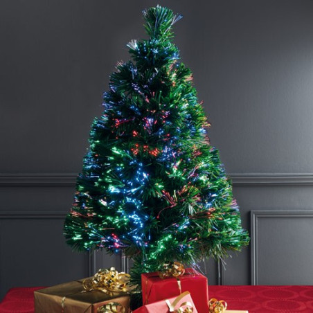 SAPIN DE NOËL FIBRES OPTIQUES