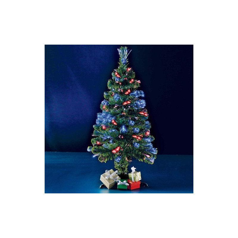 SAPIN DE NOËL FIBRES OPTIQUES
