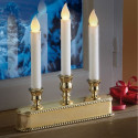 CHANDELIER "3 BOUGIES" SENSOR-LIGHT
