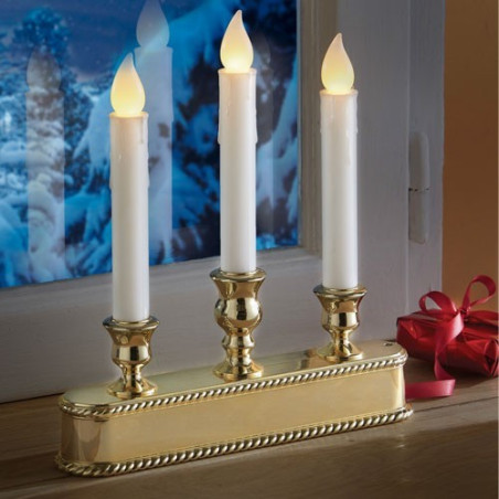 CHANDELIER "3 BOUGIES" SENSOR-LIGHT