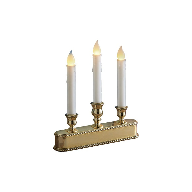 CHANDELIER "3 BOUGIES" SENSOR-LIGHT