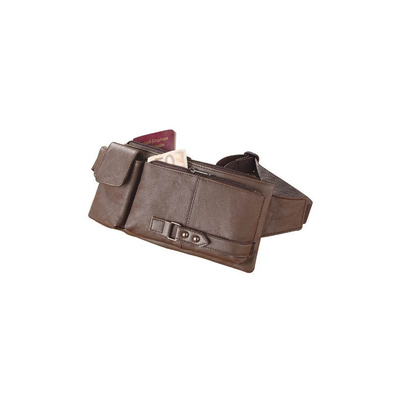 SACOCHE-CEINTURE EN CUIR