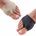 LES 2 PAIRES DE PROTÈGE-ORTEILS GEL (chair et noir)