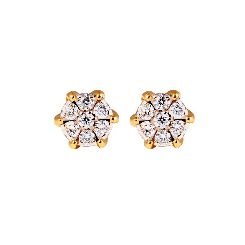 BOUCLES D’OREILLES DIAMANTS