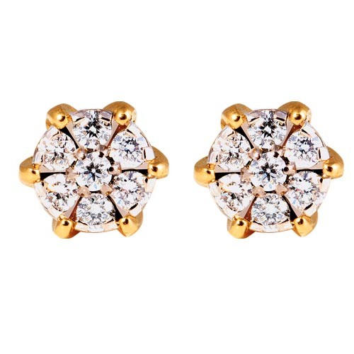 BOUCLES D’OREILLES DIAMANTS