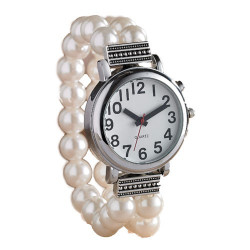 Montre parlante perles