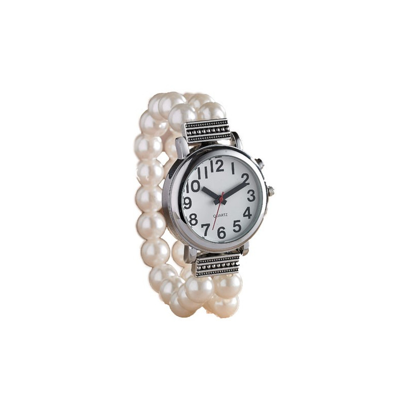 MONTRE PARLANTE PERLES