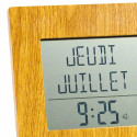 HORLOGE-CALENDRIER RADIO-PILOTÉE