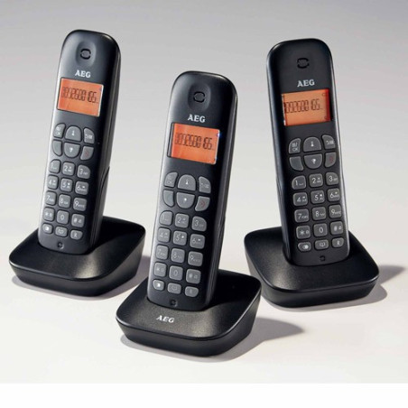 TRIO TÉLÉPHONES SANS FIL AEG