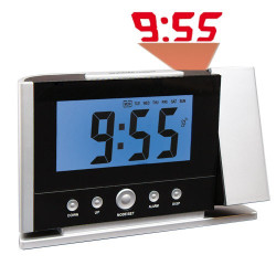 Réveil radio-piloté projection