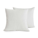 Jeté de lit et 2 taies blancs Caresse BlanClarence®