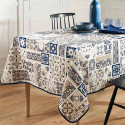 Nappe mosaïque Corfou rectangle BlanClarence®