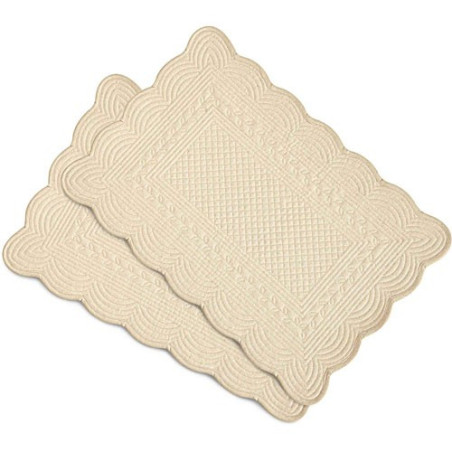 Sets de table Châtelaine BlanClarence® 