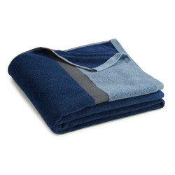 Drap de douche bleu Ako BlanClarence®