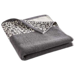 Serviette invité Léopard BlanClarence®