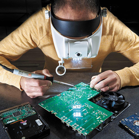 LOUPE FRONTALE AVEC LED