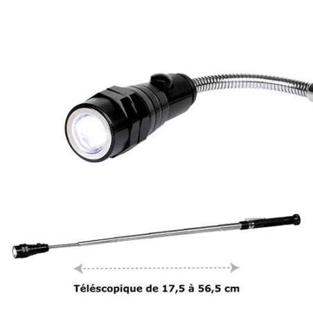 TORCHE TÉLESCOPIQUE & FLEXIBLE