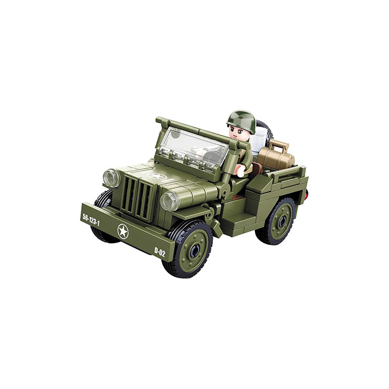 JEEP MILITAIRE À CONSTRUIRE