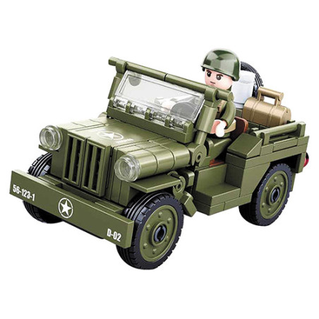 JEEP MILITAIRE À CONSTRUIRE