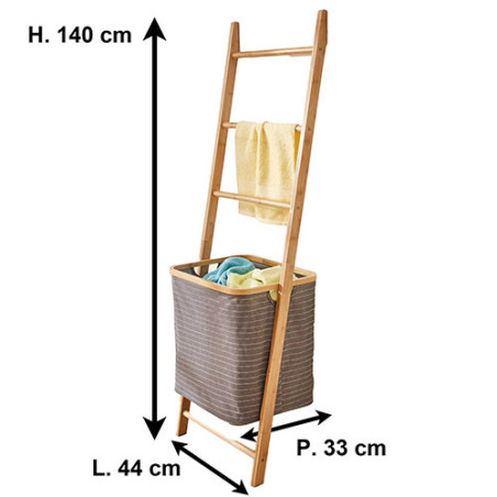 PANIER ÉCHELLE BAMBOU