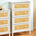 COMMODE 4 TIROIRS PLIABLES