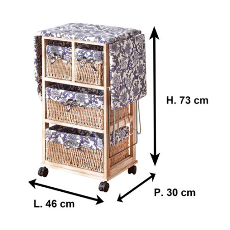 COMMODE DE REPASSAGE PLIANTE