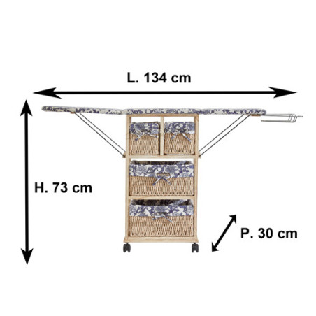 COMMODE DE REPASSAGE PLIANTE