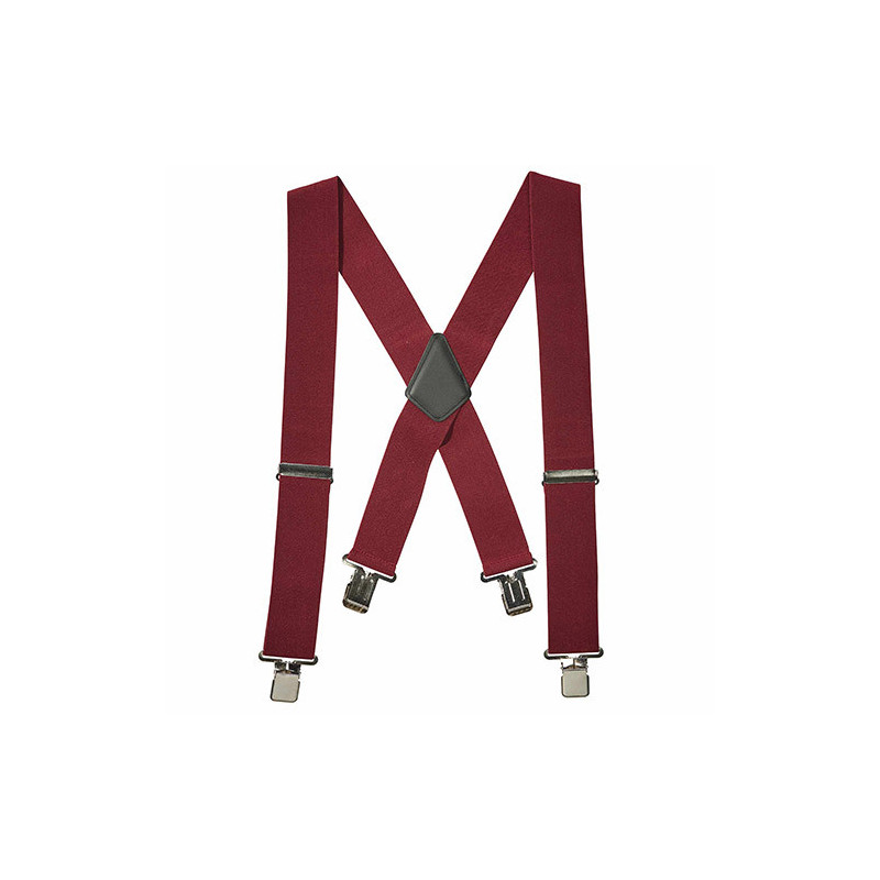 BRETELLES GRANDE LARGEUR BORDEAUX
