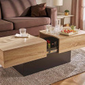 TABLE BASSE COULISSANTE