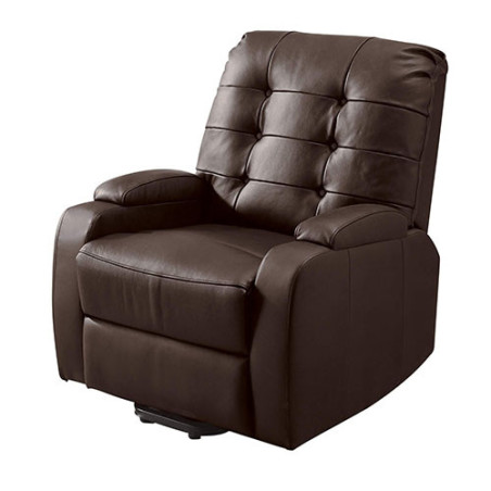FAUTEUIL-RELEVEUR MASSANT/CHAUFFANT CUIR