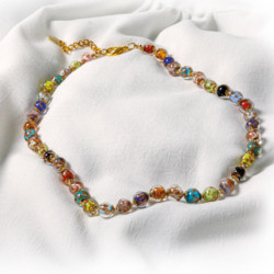 COLLIER DE PERLES MURANO
