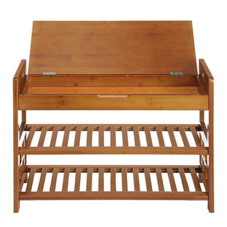 BANC-COFFRE À CHAUSSURES