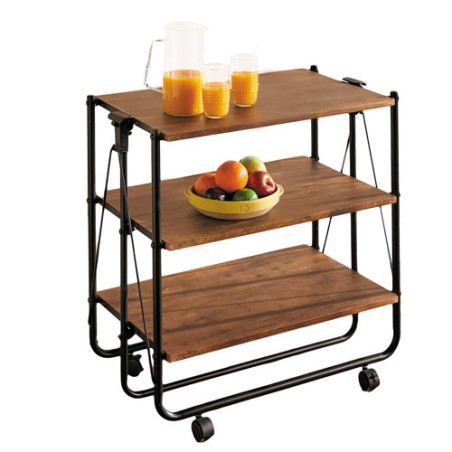 DESSERTE ROULANTE 3 PLATEAUX