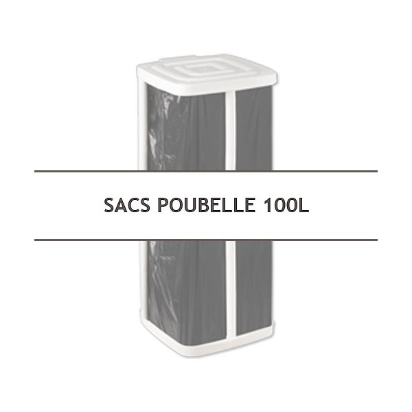SAC POUBELLE 100L 55mic Par 200 - Creafluid