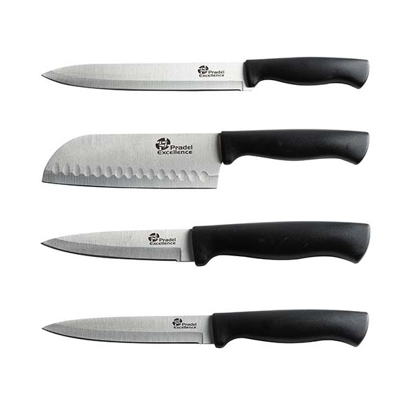 TOOSOAR Aiguiseur Couteaux, 4 en 1 Affuteur Couteau, 6 Niveaux Réglables  Eguiseur de Couteau, pour la Cuisine Domestique Outil D'aiguisage de